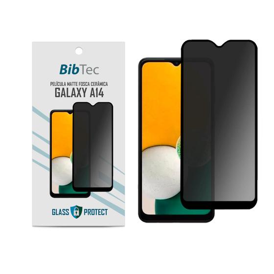 Imagem de Película de Cerâmica 9D Fosca para Samsung Galaxy A14 tela toda