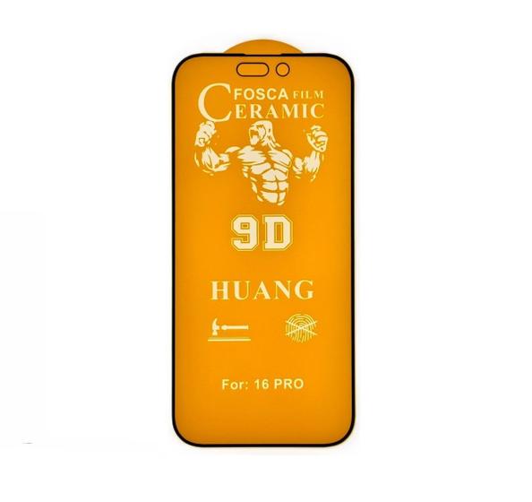 Imagem de Película De Cerâmica Fosca 9d Proteção de Tela Compativel com iPhone 16 Pro