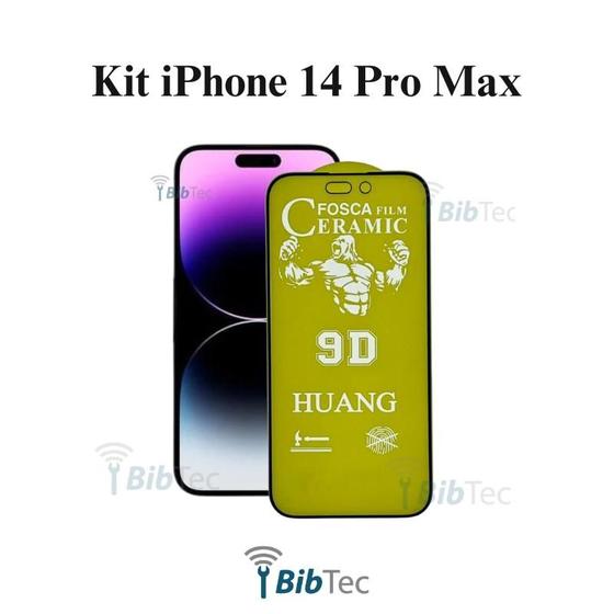 Imagem de Película de Cerâmica Fosca para Iphone 14 Pro Max