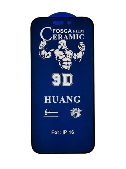 Imagem de Película De Cerâmica Fosca Privacidade 9d Proteção de Tela Compativel com iPhone 16