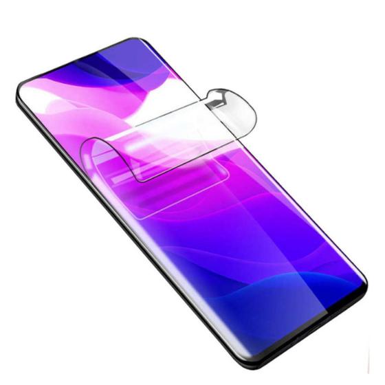 Imagem de Película de Gel Hydrogell Flexivel Compativel com Redmi Note 7 Transparente Game Clear Resistente Cobre Tela Inteira