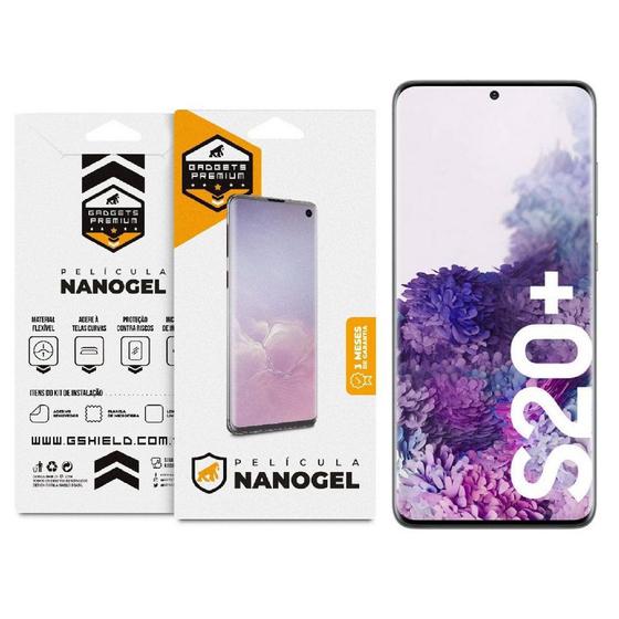 Película de Nano Gel Dupla para Samsung Galaxy S20 Plus - Gshield Menor preço em Película de Nano Gel Dupla para Samsung Galaxy S20 Plus - Gshield