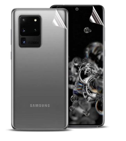 Imagem de Película De Nano Gel Flexivel Frente e Verso Anti Risco Samsung Galaxy S20 ULTRA