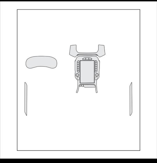 Imagem de Película de proteção Ppf Kit Brilho Ram 3500 2023