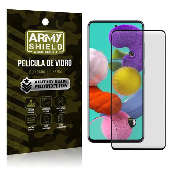 Imagem de Película de Vidro 3D Cobre a toda a tela Blindada Galaxy A51 - Armyshield