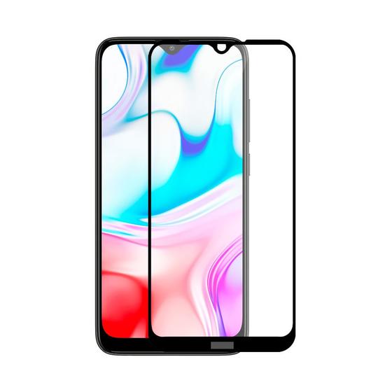 Imagem de Película de vidro 3d full cover smartphone xiaomi redmi note 8