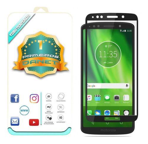 Imagem de Película De Vidro 3d Full Top Curvada Moto G6 G6 Plus E Play