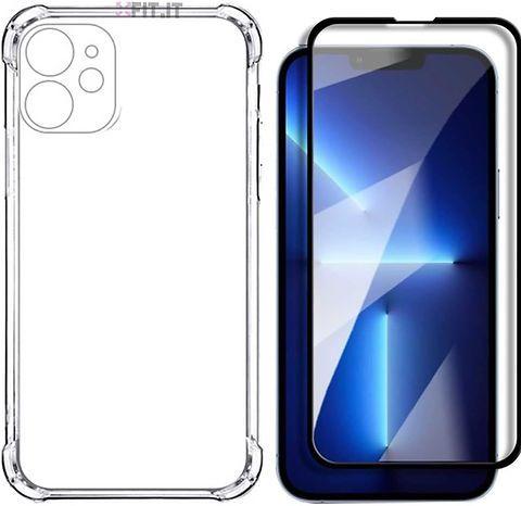 Imagem de Película De Vidro 3d iPhone 15 + Capa Antiimpacto