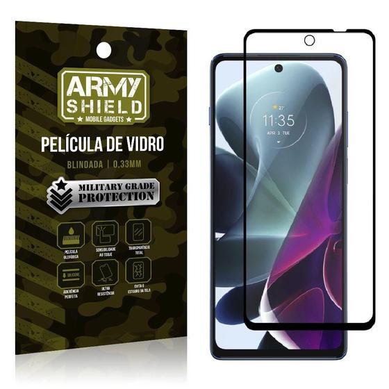 Imagem de Película De Vidro 3D Moto G200 5G Fácil Aplicação Armyshield