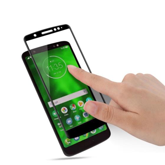 Imagem de Pelicula de Vidro 3D Moto G6 Play 5.7" Tela Toda XT1922