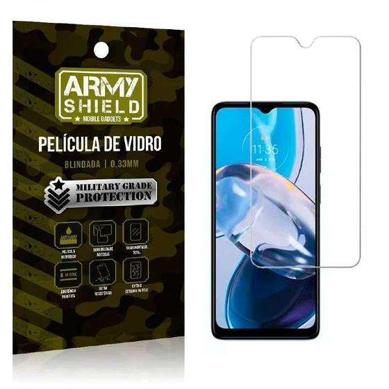 Imagem de Película De Vidro 3D Motorola Moto E22 - Armyshield