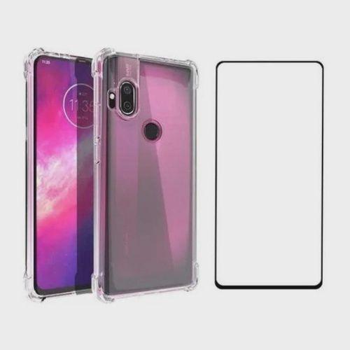 Imagem de Pelicula De Vidro 3d Motorola One Hyper + Capa Anti Impacto