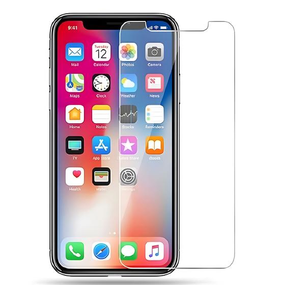 Imagem de Película de Vidro 3d Para iPhone XR 11 12 13 14 15 Pro Max Plus 6.1 6.7 Anti Impacto Proteção 9H