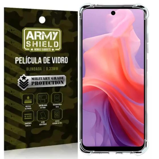 Imagem de Pelicula de Vidro 3D Para Moto E14 Blindada - Armyshield