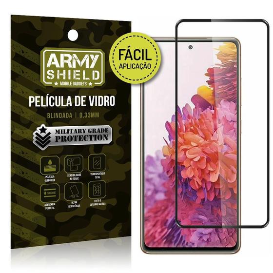 Imagem de Película de Vidro 3D para Samsung S20 FE Fácil de aplicação - Armyshield