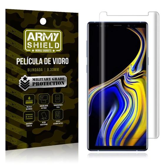 Película de Vidro Blindada Samsung Galaxy Note 9 - Armyshield é boa?