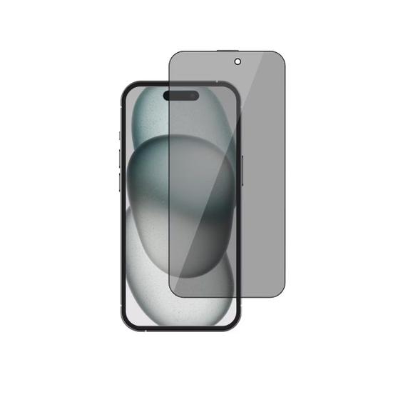 Imagem de Película De Vidro Privacidade Espiã 3d Vidro Compativel com iPhone 16 Pro Max
