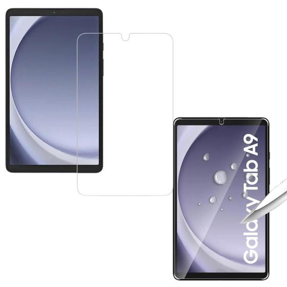 Imagem de Película de vidro proteção de tela p/ Tablet Samsung galaxy A9 Tela 8.7 X115