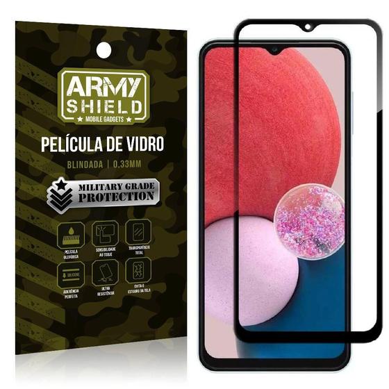 Imagem de Película De Vidro Samsung A13 4G Cobre Tela Toda Armyshield