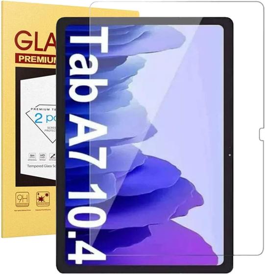 Imagem de Película De Vidro Temperado 9H Para Tablet Samsung Galaxy Tab A7 10.4" (2020) SM- T500 / T505 / T507