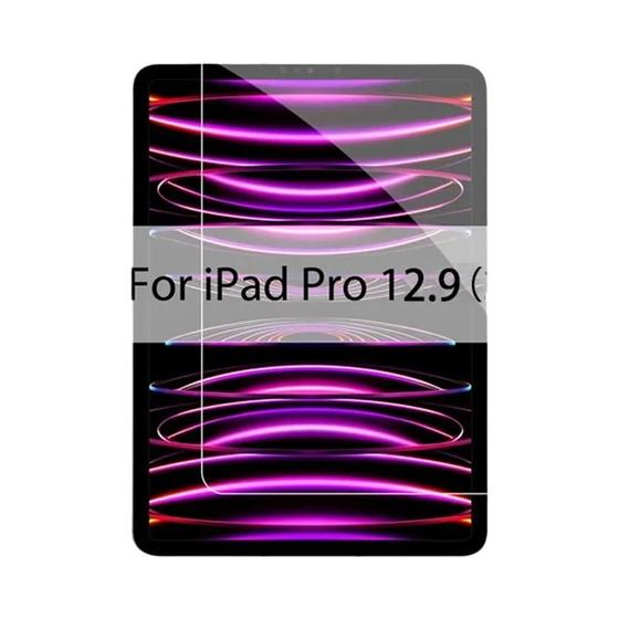 Imagem de Película de Vidro Temperado para iPad - Pro 11/12,9/10,2/10,5, Air 4/3/2, Mini 6/5/4/3 (2024/2021) - Pacote com 2
