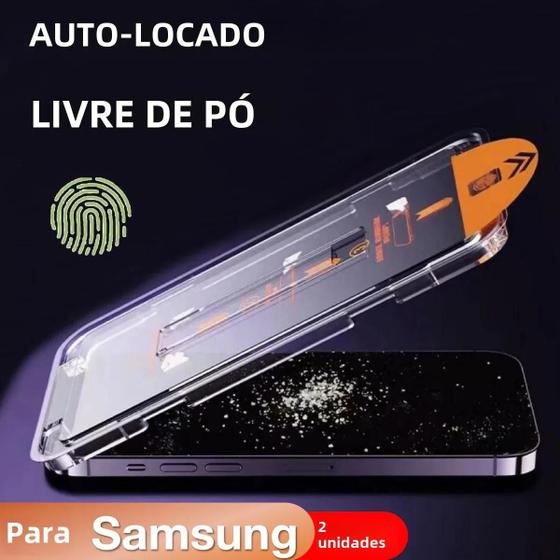 Imagem de Película de Vidro Temperado para Samsung Galaxy S24, S23, S22, A55, A54, A53, A52, A51, A35, A34, A33, A32, A31 - 5G