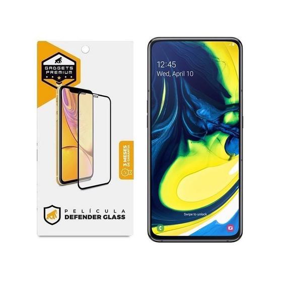 Imagem de Película Defender Glass para Samsung Galaxy A80 - Preta - Gshield