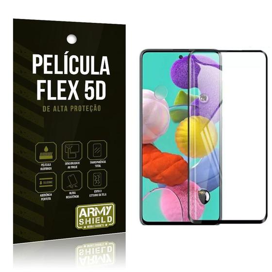 Imagem de Película Flex 5D Cobre A Tela Toda Blindada Galaxy A71