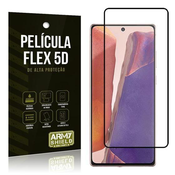Imagem de Película Flex 5D Cobre a Tela Toda Blindada Galaxy Note 20 - Armyshield