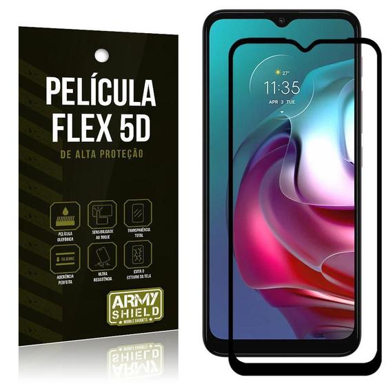 Imagem de Película Flex Moto G30 Não Quebra Cobre A Tela Toda Blindada