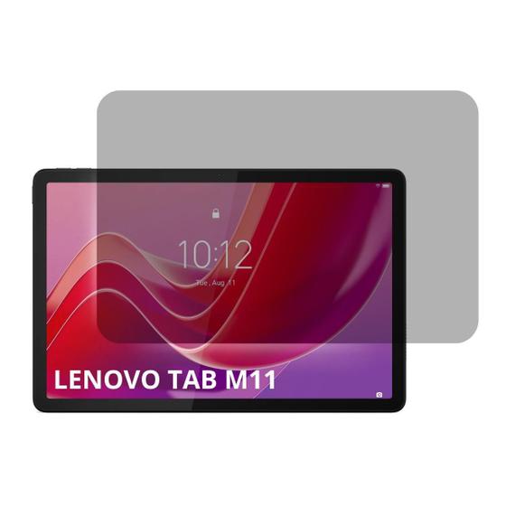 Imagem de Pelicula Fosca Privativa Compatível Lenovo Tab M11 11 Pol.