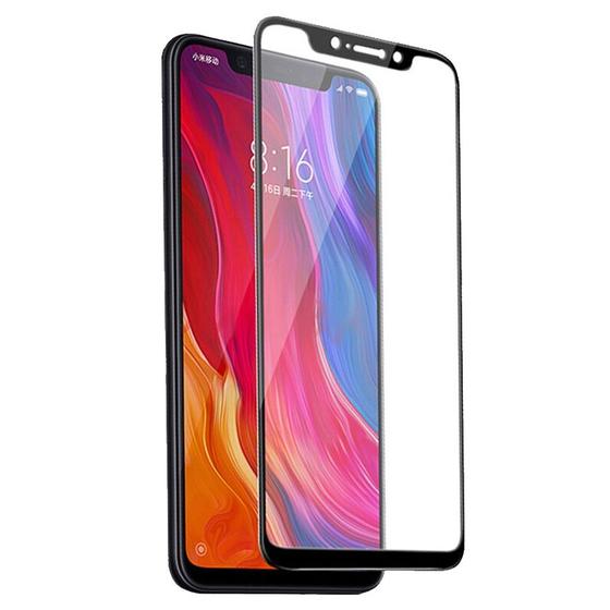 Imagem de Película Full Cover 3D Compatível Com Xiaomi Redmi 6 Pro / Mi A2 Lite