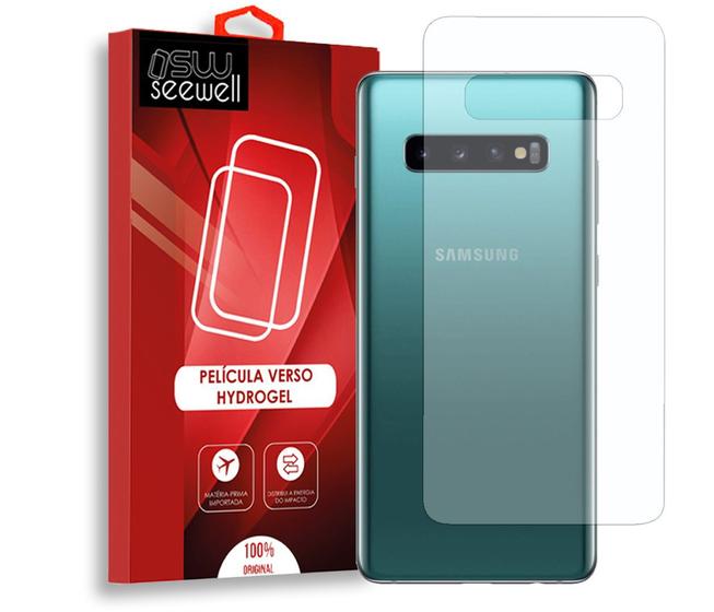 Imagem de Pelicula Galaxy S10 Plus Hydrogel Traseira - 100% Transparente