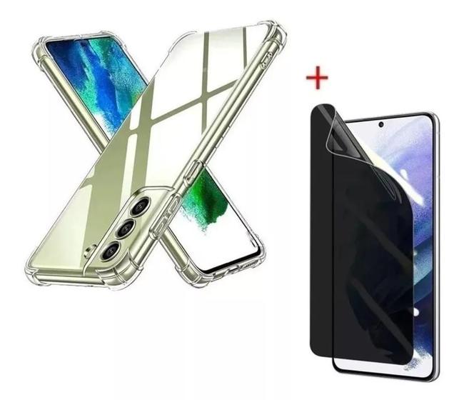 Película Gel Hidrogel Fosca Privacidade Anti Impacto Frontal P/ Samsung S23 + Capa Capinha Menor preço em Película Gel Hidrogel Fosca Privacidade Anti Impacto Frontal P/ Samsung S23 + Capa Capinha