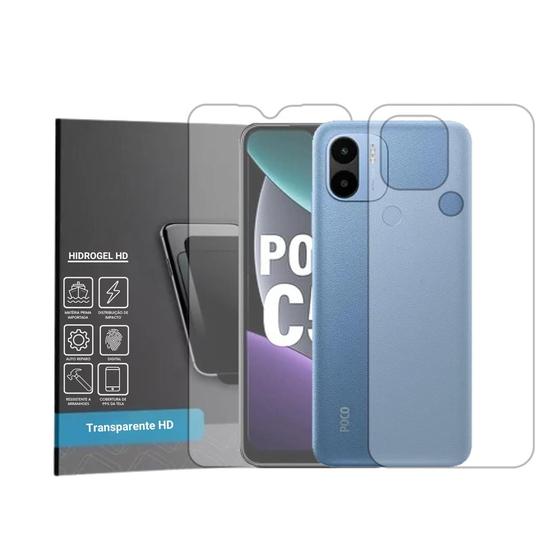 Imagem de Película Hidrogel Frente e Verso Compativel Com Xiaomi Poco C51