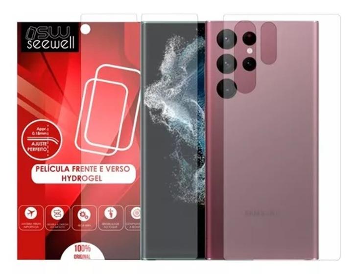 Imagem de Película Hidrogel Frente Verso Fosca HD Anti-Impacto Infinix Hot 10s NFC