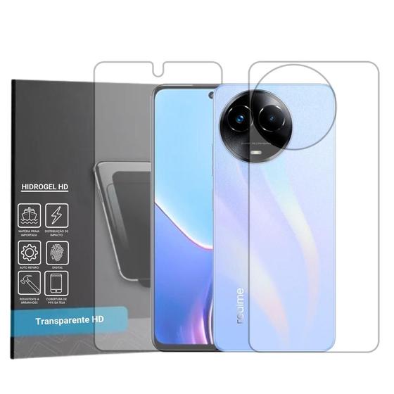 Imagem de Película Hidrogel HD Frente e Verso Para Realme 11x 5G