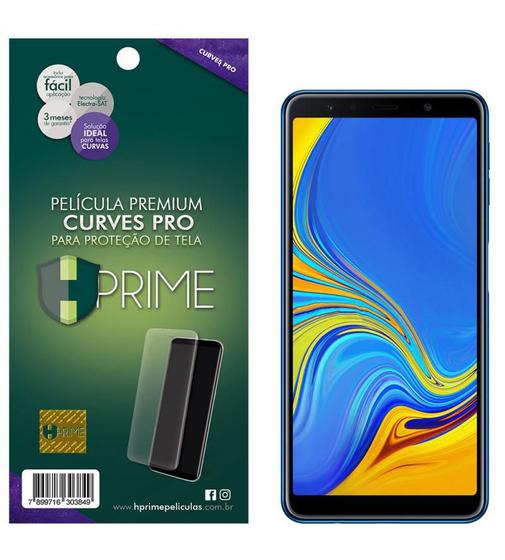 Imagem de Película Hprime Curves Pro Samsung Galaxy A7 2018 - Cobre Toda Tela