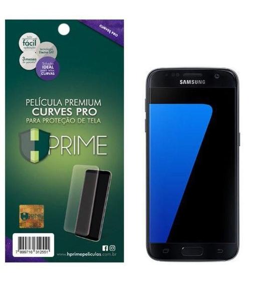 Imagem de Película Hprime Curves Pro Samsung Galaxy S7 Flat - Cobre Toda Tela