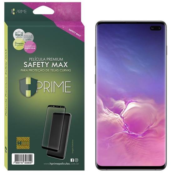 Menor preço em Película HPrime para Samsung Galaxy S10 Plus 6.4" - Safety MAX