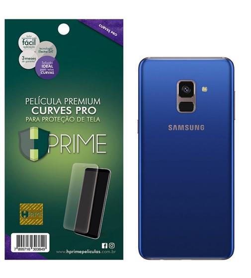 Imagem de Pelicula HPrime Samsung Galaxy A8 2018 5.6 - VERSO - Curves PRO