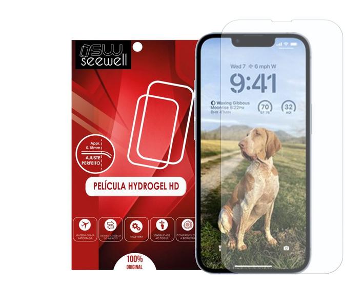 Imagem de Película Hydrogel Anti Impacto HD Compativel com iPhone 14 e iphone 14 Plus