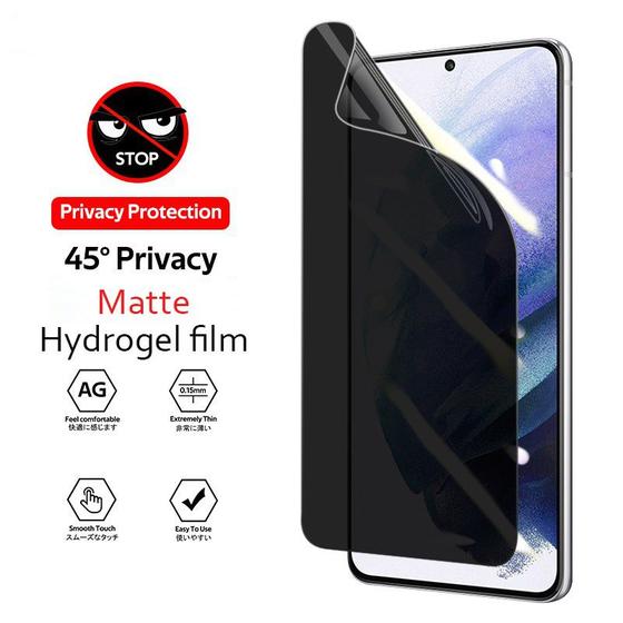 Imagem de Película Hydrogel Fosca Privacidade Compatível P/ Xiaomi Poco F4