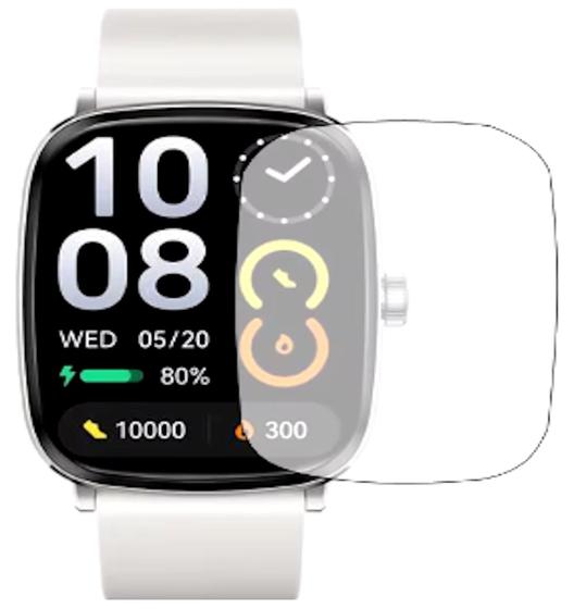 Imagem de Película Hydrogel Full Para Smartwatch Haylou Rs5 Tela 2.01