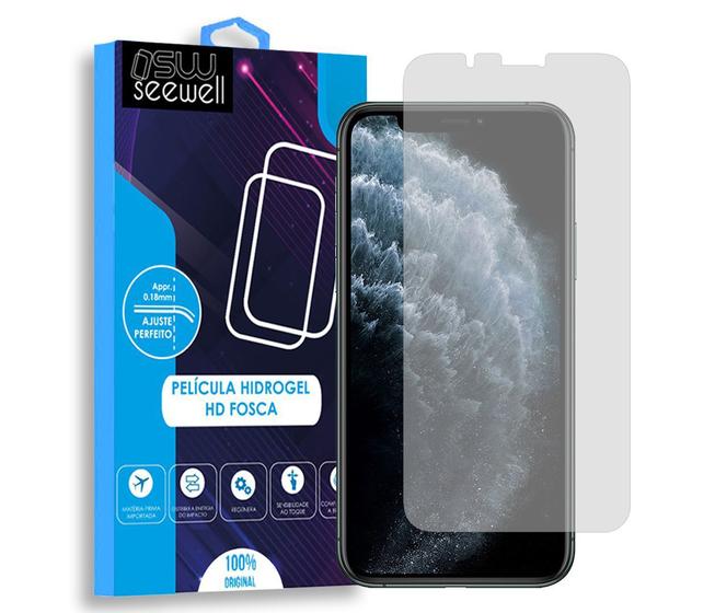 Imagem de Pelicula Hydrogel HD Fosca Iphone 11 Pro Anti Impacto - Cobre toda a tela