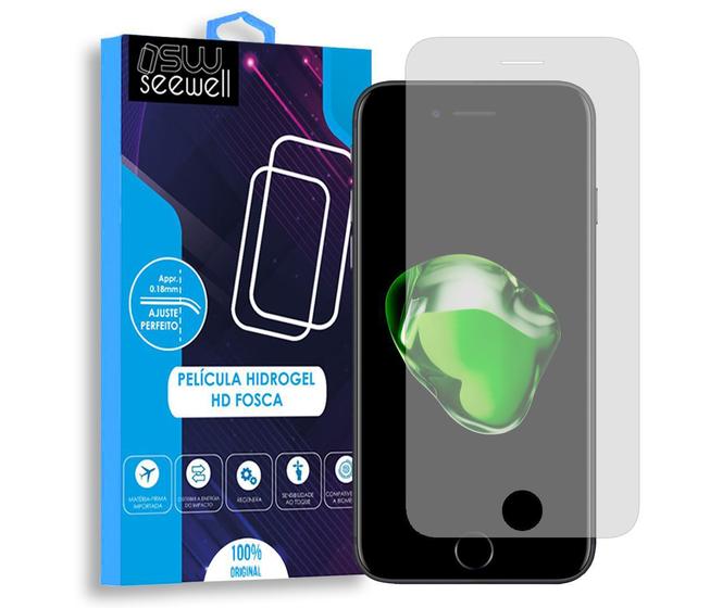 Imagem de Pelicula Hydrogel HD Fosca Iphone 7 Plus Anti Impacto - Cobre toda a tela