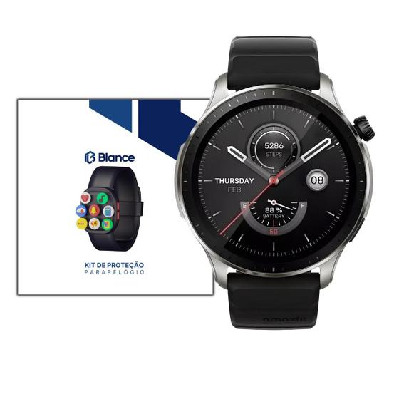 Imagem de Película Hydrogel Resistant Compatível Com Amazfit GTR 4 - Blance