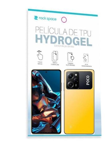 Imagem de Pelicula Hydrogel Rock Hd Frontal + Traseira compativel com Xiaomi Poco X5 Pro