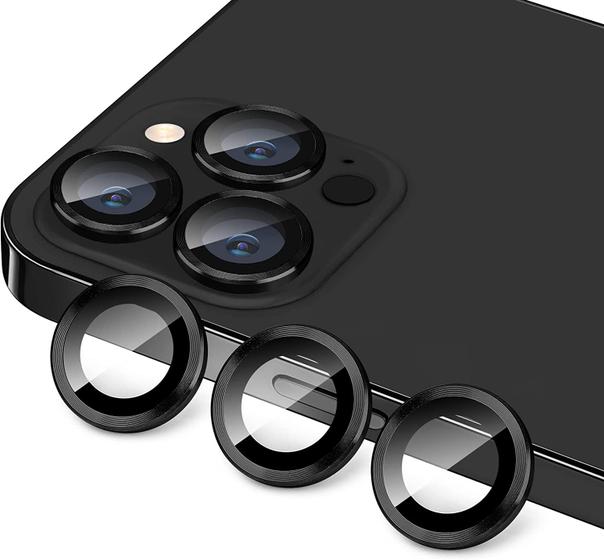 Imagem de Película Lente Enfeite Colorido Compatível com iPhone 14
