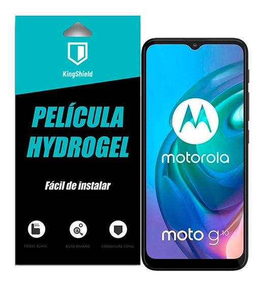 Imagem de Película Moto G10 Kingshield Hydrogel Cobertura Total (Tela & Traseira)